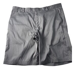 Nike‎ Golf Tour Performance Dri-FIT Golf Shorts Men's Size 38 Gray Flat Front